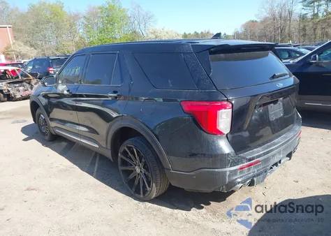 2020 Ford Explorer Platinum z USA, uszkodzony, nr VIN 1FM5K8HC9LGA70181